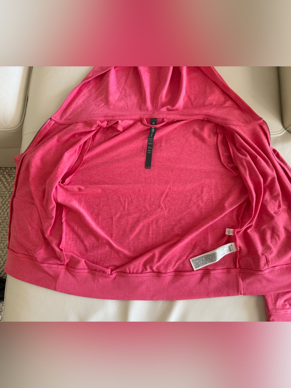Vuori Halo Mini Full Zip Hoodie Jacket - Picture 9 of 11